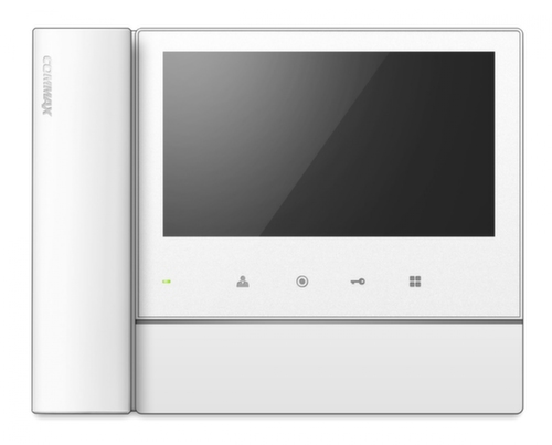 Монитор COMMAX CDV-70N2 7.0", TFT LCD, PAL/NTSC, подключение 2х вызывных блоков и трубки DP-4VHP, вызов и связь "трубка-монитор", накладное исполнение CDV-70N2 WHI