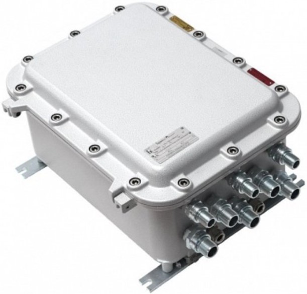 Коммутатор управляемый TFortis PSW-2G8F+Ex взрывозащищенный Ex 1Ex db IIB+H2, L2 гигабитный 10 портовый с РоЕ