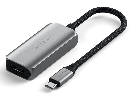 Адаптер Satechi ST-AC8KHM USB-C To HDMI 2.1 8K - space gray