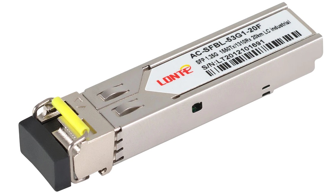 Модуль SFP ССД 130706-02624 WDM 1.25G Tx1550/Rx1310 20km LC DDM (industrial)
