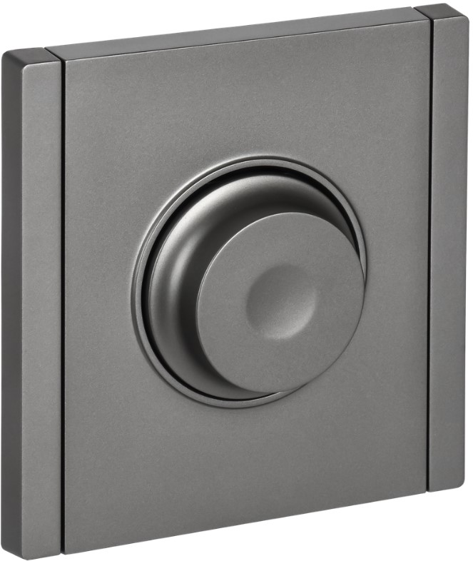 Светорегулятор IEK FP-D20-0600-K46 FORTE&PIANO поворотно-нажимной 600Вт FP554 сталь
