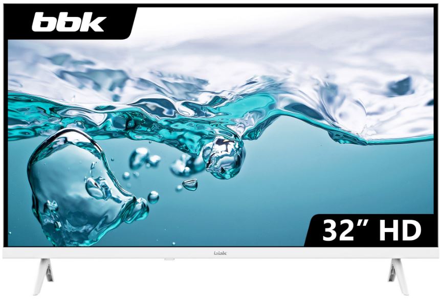Телевизор BBK 32LEM-1045/TS2C (W) LED 32" белый HD 60Hz DVB-T2 DVB-C DVB-S2 USB (RUS) 32LEM-1045/TS2C (W)