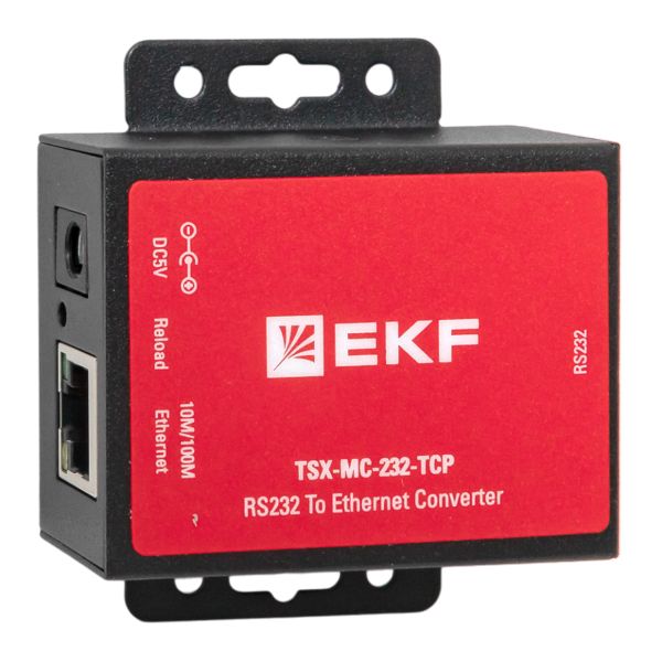 Преобразователь EKF TSX-MC-232-TCP RS-232 в Ethernet MC-232-TCP TSX
