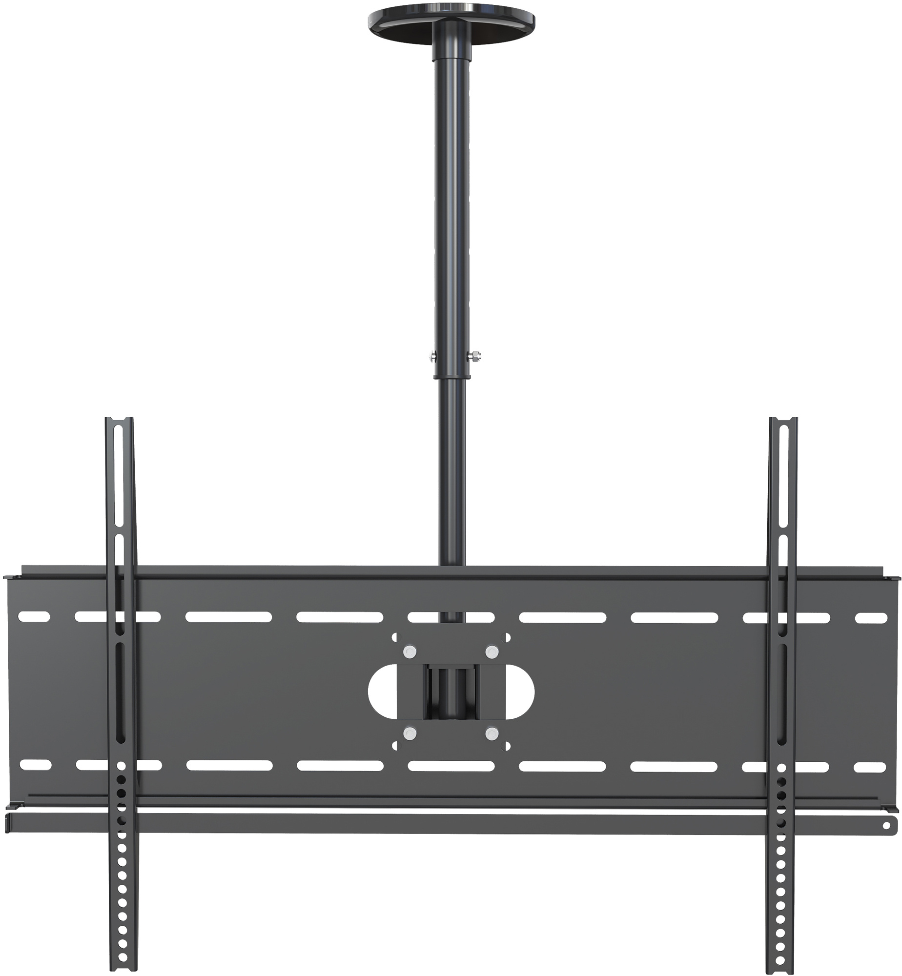 Кронштейн Cactus CS-CP04-R черный 37"-70" макс.81.6кг потолочный поворот и наклон