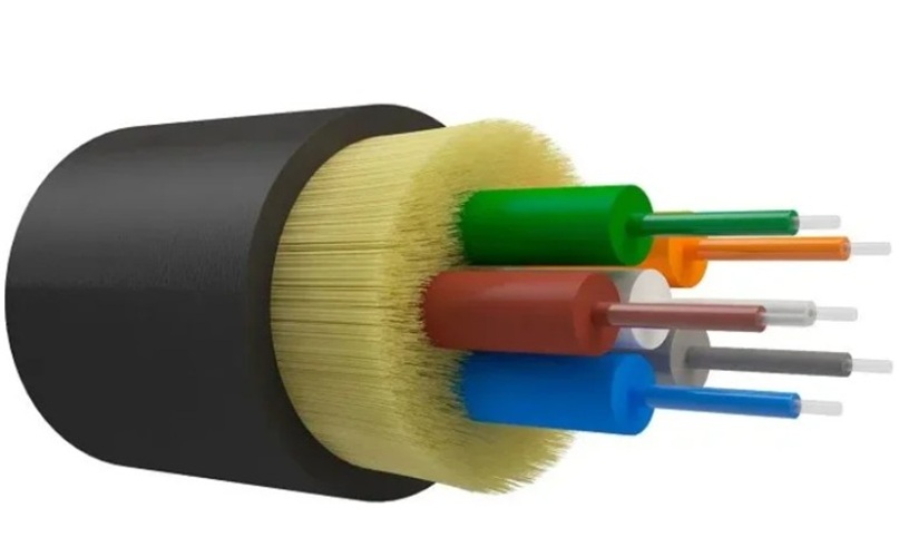 Кабель волоконно-оптический 50/125, 8 волокон NTSS NTSS-FO-D-IN/OUT-50-8-LSZH IN/OUT, OM2, LSZH, черный