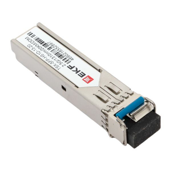 Модуль SFP EKF TSX-SFP-HS1D-13-20 2,5 Гбит одинарное одномодовое оптоволокно Tx1310нм/Rx1550нм 20км TSX