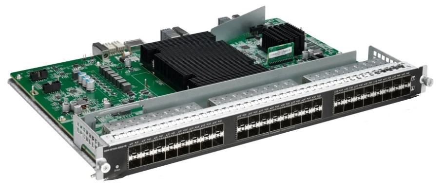 Модуль QTECH QSW-M7600-48XS-FB линейных входов с 48 оптоволоконными портами Ethernet 10 Гбит/с (SFP+)