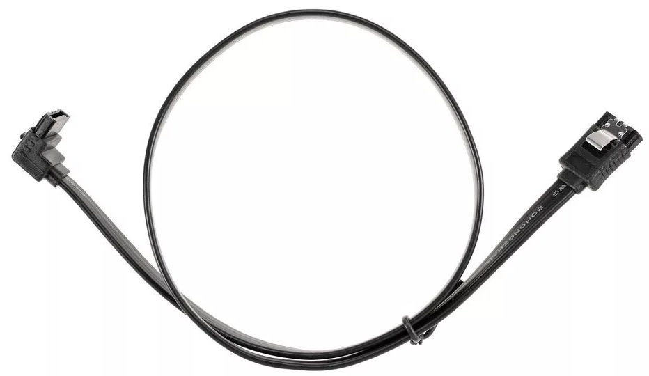 МФУ VCOM TUS705-0.5M Кабель SATA M --SATA M 3.0V 7 pin угловой разъем Telecom 0.5m <TUS705-0.5M>