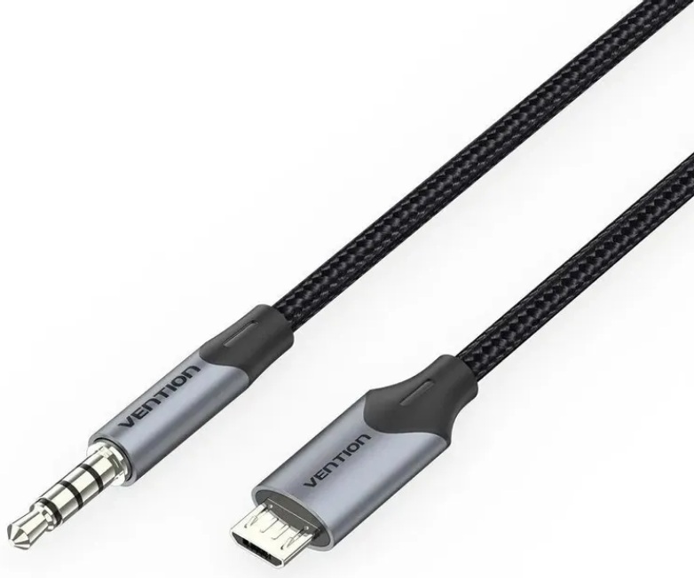 Кабель Vention BDGBH USB Micro B M/Jack 3,5 mm M - 2 м