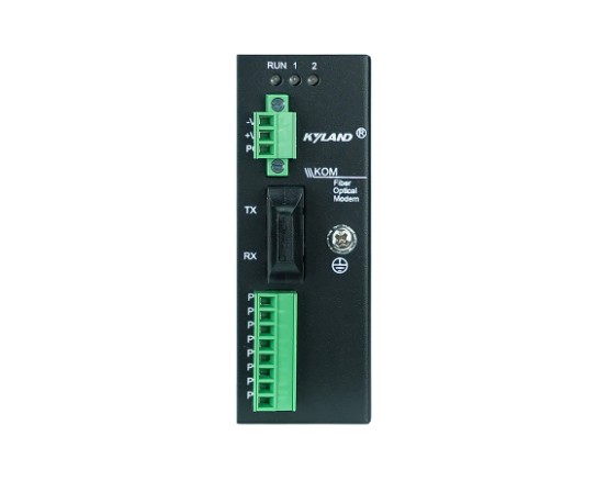 Конвертер промышленный Kyland KOM200 302110030 1 100Base-FX multi mode fiber port, FC connector, 1310nm, 5km, 1 RS485 serial port, 2 RS232 serial port KOM200-1M-FC05-485/232A-H1