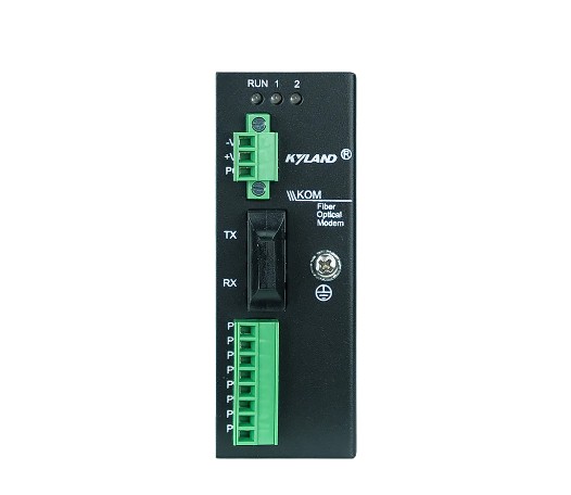 Конвертер промышленный Kyland KOM200 302110008 1 100Base-FX multi mode fiber port, SC connector, 1310nm, 5km, 1 RS232 serial port, 1 RS422 serial port KOM200-1M-SC05-232/422-H1
