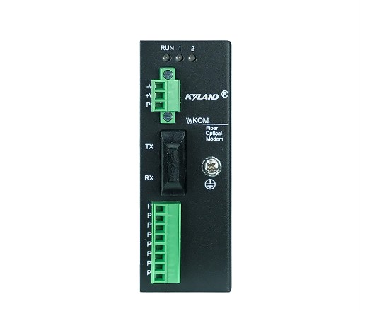 Конвертер промышленный Kyland KOM200 302110016 1 100Base-FX single mode fiber port, SC connector, 1310nm, 40km, 1 RS485 serial port, 2 RS232 serial po KOM200-1S-SC40-485/232-H1