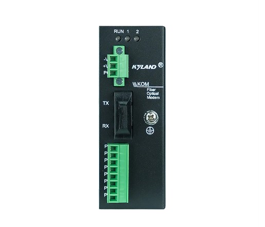Конвертер промышленный Kyland KOM200 302110026 1 100Base-FX single mode fiber port, SC connector, 1310nm, 40km, 1 RS485 serial port, 2 RS232 serial po KOM200-1S-SC40-485/232A-H1
