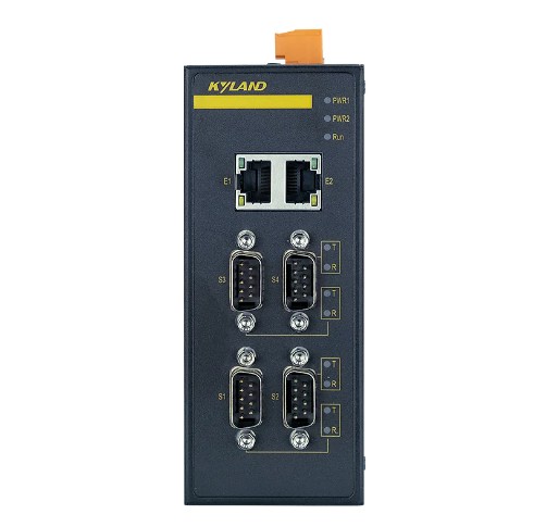 Преобразователь интерфейсов Kyland KPS 302172006 2 10/100Base-T(X) Ethernet port, 4 RS232/RS422/RS485 serial port,12-48VDC, dual power supply KPS3204-2T4D-L17-L17