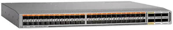 Коммутатор Cisco Nexus 2348UPQ 10GE Fabric Extender, 2PS 400W, 3 Fan Module, Port-side Intake airflow, 48x1/10GE + 6x40G QSFP+ ports, rails (повр. упа N2K-C2348UPQ-10GE_(drl_bundle)