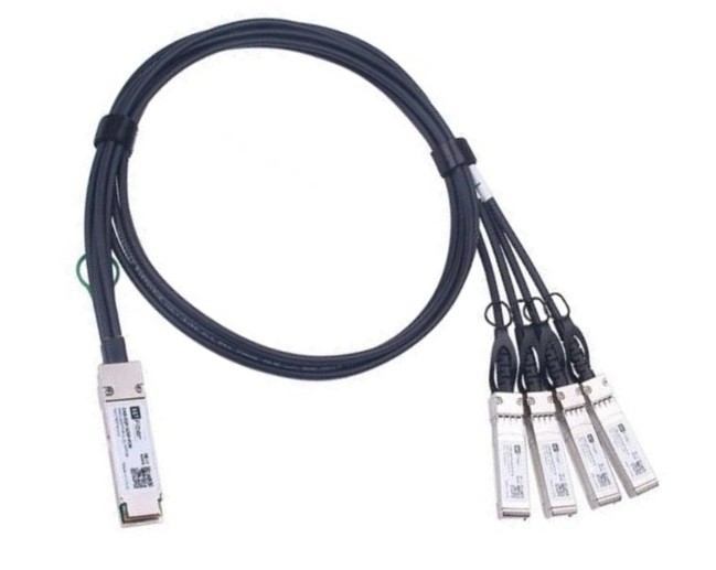 Кабельная сборка QTECH QSC-40G-4*10-A5 активная 40G QSFP - 4*10G SFP+, 5м