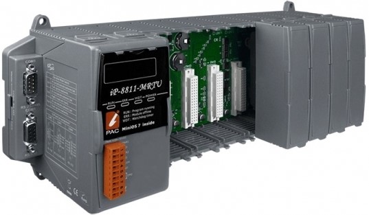 Контроллер ICP DAS iP-8811-MRTU 8 slots I/O Expansion Unit with Modbus RTU/ASCII protocol