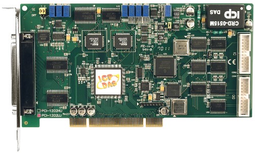 Плата ICP DAS PCI-1202LU CR 32-ch, 12-bit, 110KS/s Low Gain Multi-function DAQ Board (1k word FIFO)