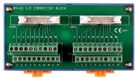 Плата ICP DAS DN-20 CR I/O Connector Blok with DIN Rail Mounting