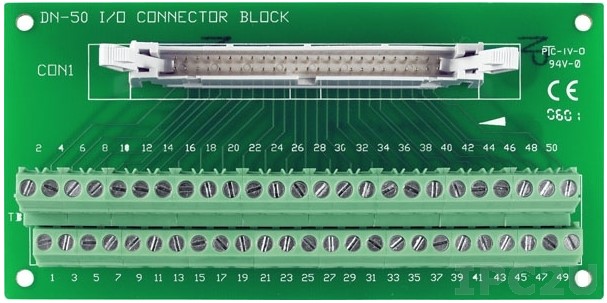 Плата ICP DAS DN-50/N CR I/O Connector Block