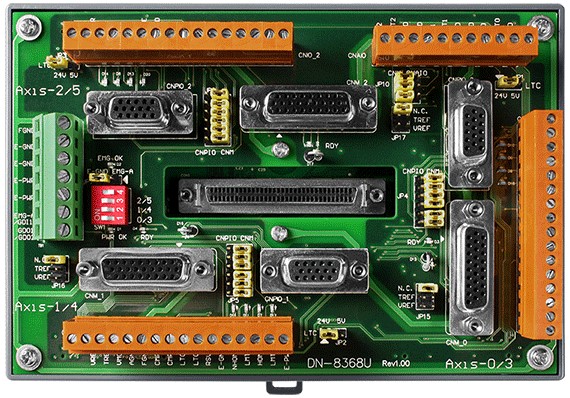 Плата ICP DAS DN-8368UB CR Photo-isolated Universal Snap-on Wiring Terminal Board