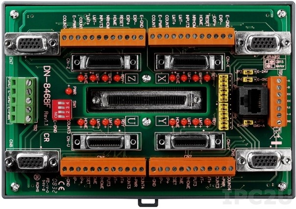 Плата ICP DAS DN-8468FB CR Daughter board for FUJI motor driver, Din-Rail mountable