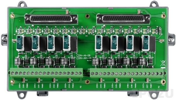 Плата ICP DAS DN-AIH-08 Termination board for HART analog input module