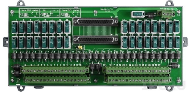 Плата ICP DAS DN-DI-32DW CR Termination board for digital input with high EMS protection and removable fuses (