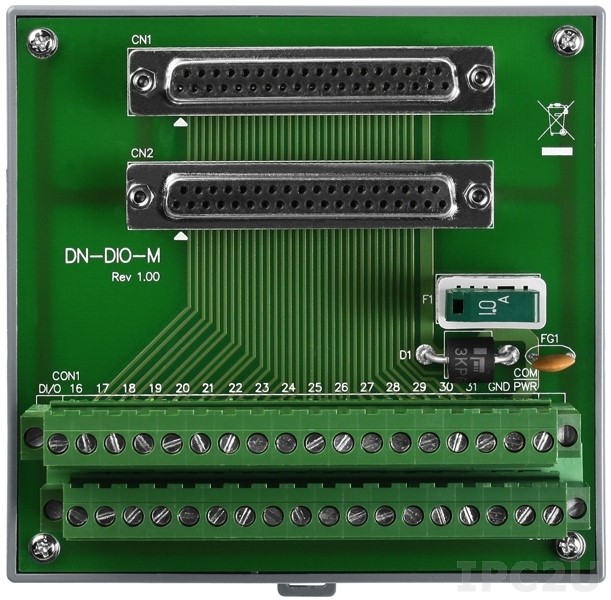 Плата ICP DAS DN-DIO-M CR Universal termination board for digital I/O (RoHS)