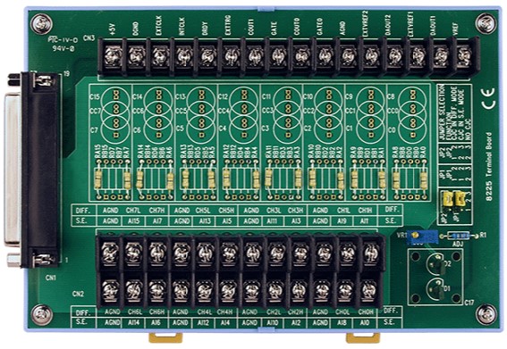 Плата ICP DAS DB-8225/DIN DB-8225 with DIN-Rail Mounting Kit