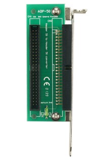 Плата ICP DAS ADP-50 50-pin extender Include :CA-5002(50-pin Flat Cable 0.2m)