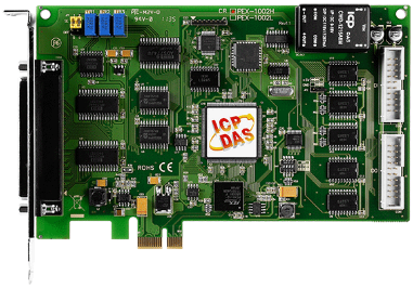 Плата ICP DAS PEX-1002H CR PCI Express, 32-ch, 12-bit, 44 kS/s High Gain Multi-function DAQ Board (RoHS) Includes one