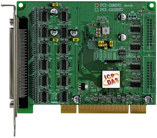 Плата ICP DAS PCI-D96SU CR Universal PCI, 96-channel DIO board (SCSI II Connector, RoHS)
