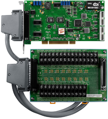 Плата ICP DAS PCI-1602FU/S CR PCI-1602FU with DB-1825 board, Includes one CA-3710 D-Sub cable