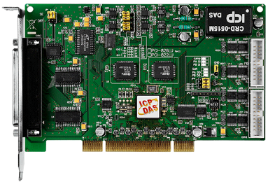 Плата ICP DAS PCI-826LU CR Universal PCI, 250 kS/s, 32/16-ch 16-bit Analog Input, 2-ch 16-bit Analog Output and 32-ch
