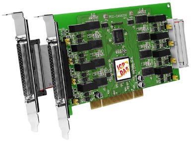 Плата ICP DAS PISO-CAN800U-D CR 8-Port Isolated Protection Universal PCI CAN Communication Board (RoHS)Includes One CA-403
