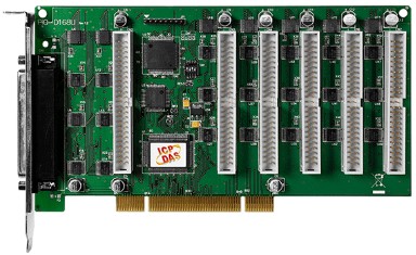 Плата ICP DAS PIO-D168U CR Universal PCI, 168-channel OPTO-22 DIO board (RoHS)