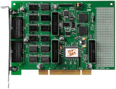 Плата ICP DAS PIO-D64U CR Universal PCI bus,64-channel digital I/O with timer, counter