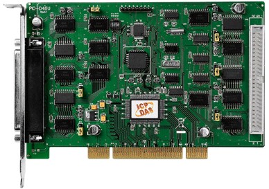 Плата ICP DAS PIO-D48U CR Universal PCI bus,48-channel digital I/O with timer ,counter