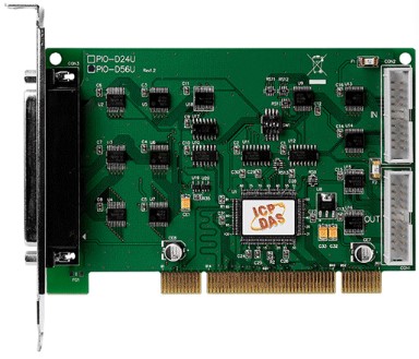 Плата ICP DAS PIO-D56U CR Universal PCI bus, 56-channel DIO board (RoHS)