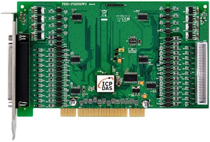 Плата ICP DAS PISO-P32S32WU CR Universal PCI, 32-CH Isolated DI and 32-CH Isolated OC DO