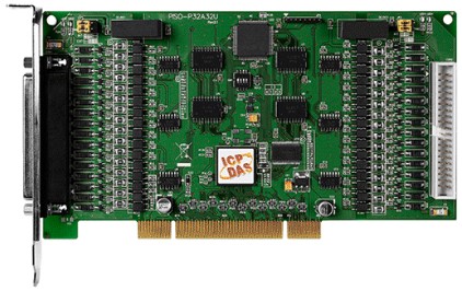 Плата ICP DAS PISO-P32A32U CR 32-channel isolated digital input, 32-ch. open-collector output board