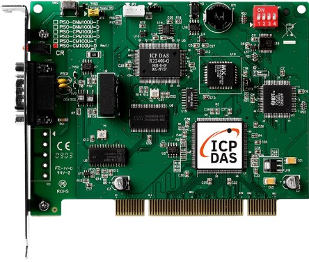 Плата ICP DAS PISO-CM100U-D CR Intelligent CAN interface with one Isolated Protection CAN Communication Port and 9-Pin D-