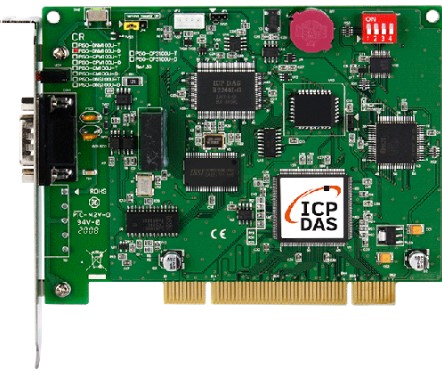 Плата ICP DAS PISO-DNM100U-D CR DeviceNet firmware built-in and one standalone intelligence CAN communication port with D-