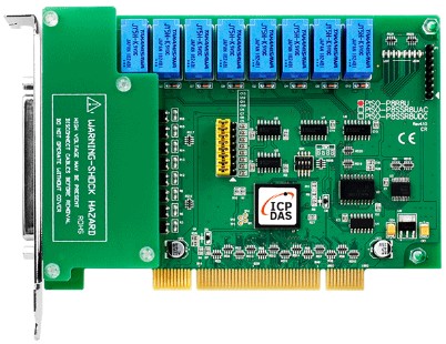 Плата ICP DAS PISO-P8R8U CR Universal PCI, 8-channel Relay Output with isolated digital input Board (RoHS)