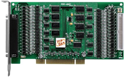 Плата ICP DAS PISO-A64U Universal PCI, 64-channel Optically Isolated Open-Collector Digital Output Board (Current Sourcing) Includes one CA-4037B cabl