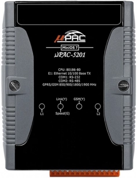Контроллер ICP DAS uPAC-5201 CR μPAC-5000 with LAN and 2G (GPRS)