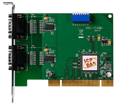 Плата ICP DAS VXC-112AU CR Universal PCI Bus, Serial Communication Board with 2 RS-232 ports (RoHS)