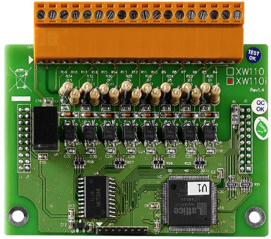 Плата расширения ICP DAS XW110i CR 16-channel Isolation Digital Input (RoHS)