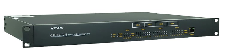 Коммутатор управляемый Kyland SICOM3024P 300193058 2 100Base-FX multi mode fiber ports, ST connector, 1310nm, 5km, 26 10/100Base-TX RJ45 ports, 100-24 SICOM3024P-2M26T-ST05-HV